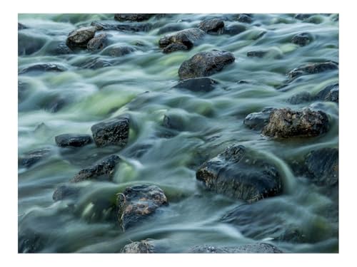 Puzzle 500 Teile,Home Decor Geschenk-Steine,Strömung,Wasser 52x38cm von THISIT
