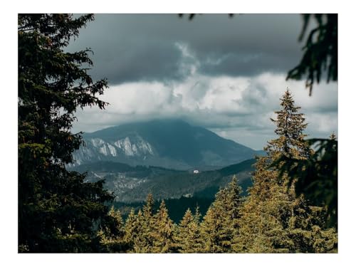 Puzzle 500 Teile,Klassisches Lernspiel-Berge,Gipfel,Fichten,AST,Himmel 52x38cm Puzzle 500 Teile,Klassisches Lernspiel-Berge,Gipfel,Fichten,AST,Himmel 52x38cm von THISIT