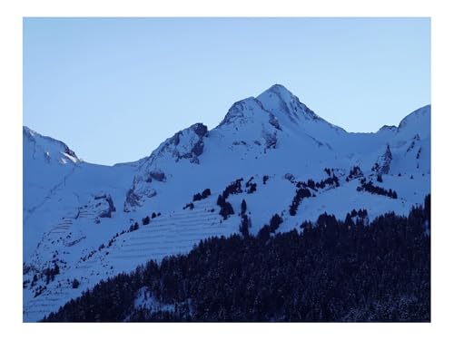 Puzzle 500 Teile,Klassisches Lernspiel-Berge,Gipfel,Schnee,Verschneit,Wälder,Bäume 52x38cm Puzzle 500 Teile,Klassisches Lernspiel-Berge,Gipfel,Schnee,Verschneit,Wälder,Bäume 52x38cm von THISIT