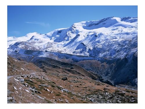 Puzzle 500 Teile,Klassisches Lernspiel-Berge,Größe,Steine,Schnee,Wolken,Himmel 52x38cm Puzzle 500 Teile,Klassisches Lernspiel-Berge,Größe,Steine,Schnee,Wolken,Himmel 52x38cm von THISIT