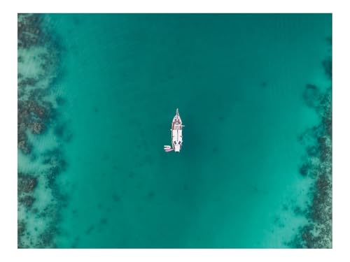 Puzzle 500 Teile,Klassisches Lernspiel-Boot,Meer,Unterwasser,Unterseite,Minimalismus 52x38cm Puzzle 500 Teile,Klassisches Lernspiel-Boot,Meer,Unterwasser,Unterseite,Minimalismus 52x38cm von THISIT