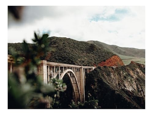 Puzzle 500 Teile,Klassisches Lernspiel-Brücke,Berge,Hügel 52x38cm Puzzle 500 Teile,Klassisches Lernspiel-Brücke,Berge,Hügel 52x38cm von THISIT