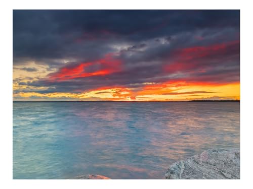 Puzzle 500 Teile,Klassisches Lernspiel-Steine,Meer,Sonnenuntergang,Horizont 52x38cm Puzzle 500 Teile,Klassisches Lernspiel-Steine,Meer,Sonnenuntergang,Horizont 52x38cm von THISIT