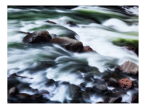 Puzzles 1000 Teile Puzzle Impossible Geschicklichkeitsspiel-Steine,Fluss,Kaskade,Wasser,Natur 70x50cm von THISIT