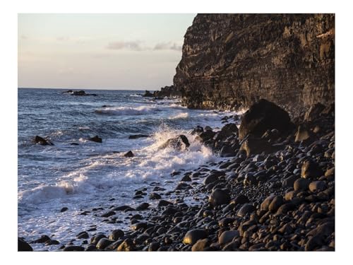 Puzzles 1500 Teile Puzzle Impossible Geschicklichkeitsspiel-Meer,Gischt,Felsen,Steine 87x57cm von THISIT