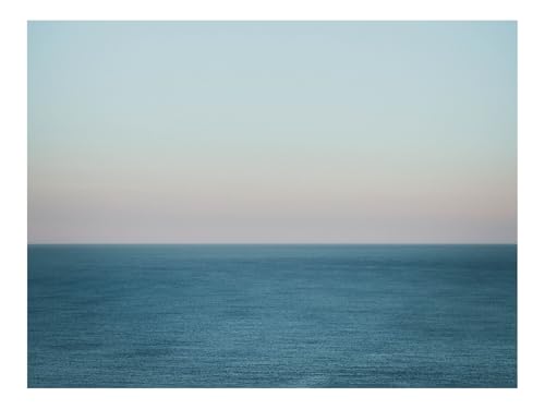 Puzzles 1500 Teile Puzzle Impossible Geschicklichkeitsspiel-Meer,Mond,Horizont,Dämmerung,Minimalismus 87x57cm von THISIT