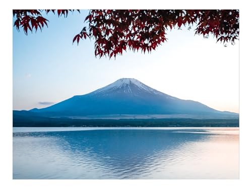 Puzzles 500 Teile Puzzle Impossible Geschicklichkeitsspiel-Berg,See,Landschaft,Fuji,Japan 52x38cm von THISIT
