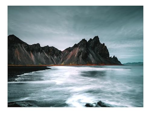 Puzzles 500 Teile Puzzle Impossible Geschicklichkeitsspiel-Küste,Strand,Berge 52x38cm von THISIT