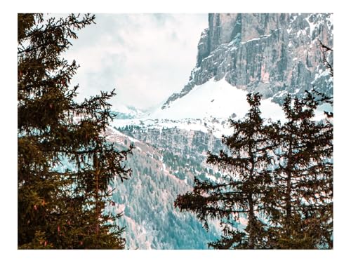 Puzzles 500 Teile Puzzle Impossible Geschicklichkeitsspiel-Wälder,Bäume,Berge,Schnee,Landschaft 52x38cm Puzzles 500 Teile Puzzle Impossible Geschicklichkeitsspiel-Wälder,Bäume,Berge,Schnee,Landschaft 52x38cm von THISIT