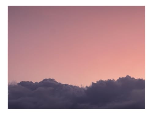 Puzzles 500 Teile Puzzle Impossible Geschicklichkeitsspiel-Wolken,Himmel,Rosa,Abend 52x38cm von THISIT