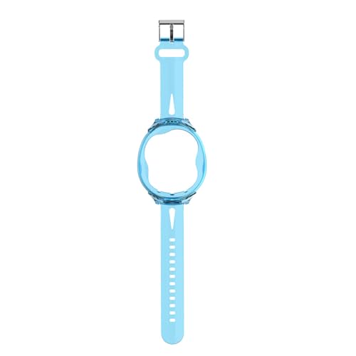 Silikon-Armband kompatibel für Tamagotchi Uni (2023), Haustier Spielkonsole Uhrenarmband Gaming Uhrenarmband Armband Kette (nur Band) (Blau) von THLMT