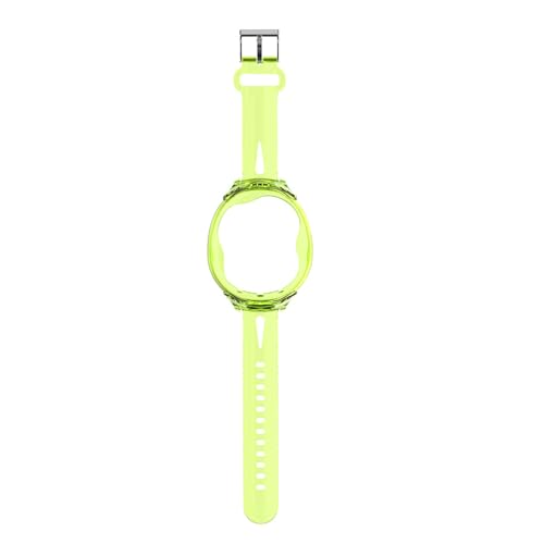 Silikon-Armband kompatibel für Tamagotchi Uni (2023), Haustier Spielkonsole Uhrenarmband Gaming Uhrenarmband Armband Kette (nur Band) (Grün) von THLMT