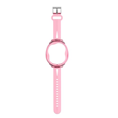 Silikon-Armband kompatibel für Tamagotchi Uni (2023), Haustier Spielkonsole Uhrenarmband Gaming Uhrenarmband Armband Kette (nur Band) (Rosa) von THLMT