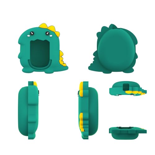 Silikonhülle Kompatibel für Tamagotchi Orig//ginal, Schutzhülle Cover Shell für Virtual Pet Spielmaschine Tragetasche Skin Protector Ersatz (nur Gehäuse) (Grün) von THLMT