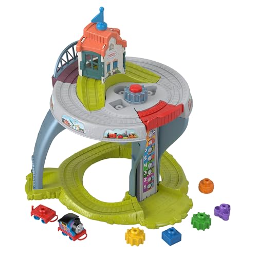 Thomas & seine Freunde Kleinkind-Spielzeug, Mein erstes Schienen-Abenteuer mit Schiene, Stapelfracht und Feinmotorikaktivitäten für Kinder ab 18 Monaten, JDD70 Thomas & seine Freunde Kleinkind-Spielzeug, Mein erstes Schienen-Abenteuer mit Schiene, Stapelfracht und Feinmotorikaktivitäten für Kinder ab 18 Monaten, JDD70 von THOMAS & FRIENDS