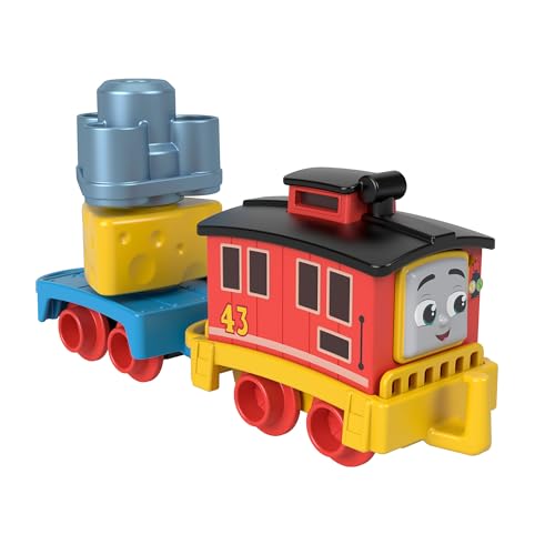 Thomas & Friends Thomas & Seine Freunde Spielzeug für Kleinkinder My First Bremswaggon Bruno Lokomotive zum Schieben mit Stapelfracht für Vorschulkinder ab 18 Monaten, HXP56, HXP56 Thomas & Friends Thomas & Seine Freunde Spielzeug für Kleinkinder My First Bremswaggon Bruno Lokomotive zum Schieben mit Stapelfracht für Vorschulkinder ab 18 Monaten, HXP56, HXP56 von THOMAS & FRIENDS