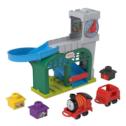Thomas & Friends Thomas und seine Freunde Spielzeug für Kleinkinder My First? Bahnhof von Knapford mit Stapel- und Wackelfracht für Kinder ab 18 Monaten, HXW24, HXW24 Thomas & Friends Thomas und seine Freunde Spielzeug für Kleinkinder My First? Bahnhof von Knapford mit Stapel- und Wackelfracht für Kinder ab 18 Monaten, HXW24, HXW24 von THOMAS & FRIENDS