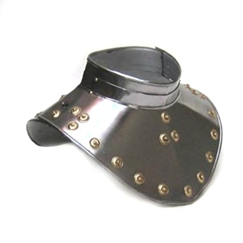 THOR INSTRUMENTS (mit Gerät) Steel Gorget – Halspanzer – tragbare Kostüm-Rüstung von THOR INSTRUMENTS