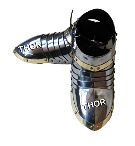 THOR INSTRUMENTS Mittelalterliche Krieger deutsche Gothic-Körperpanzer-Schuhe, rustikale Vintage-Heimdekoration, Geschenke THOR INSTRUMENTS Mittelalterliche Krieger deutsche Gothic-Körperpanzer-Schuhe, rustikale Vintage-Heimdekoration, Geschenke von THOR INSTRUMENTS