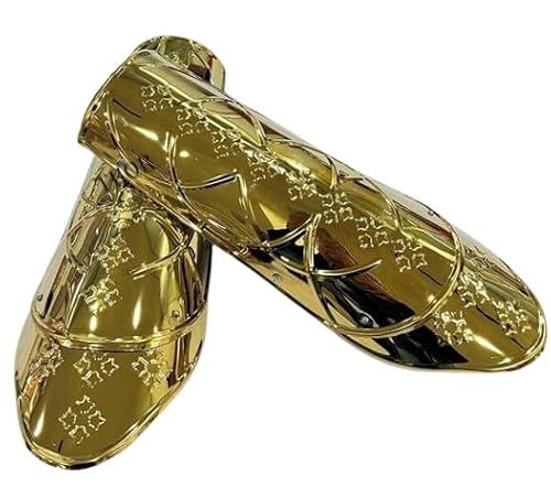 THOR INSTRUMENTS Mittelalterlicher Ritter mit Stahlbeinpanzer, Renaissance-Kostüm, Edelstahl-Beinpanzer-Set, mittelalterlich, rustikaler Wächter, Stahl THOR INSTRUMENTS Mittelalterlicher Ritter mit Stahlbeinpanzer, Renaissance-Kostüm, Edelstahl-Beinpanzer-Set, mittelalterlich, rustikaler Wächter, Stahl von THOR INSTRUMENTS
