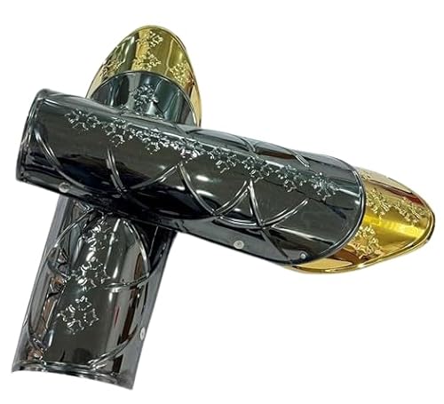 THOR INSTRUMENTS Mittelalterliches Beinschutz-Kostüm aus Edelstahl, Vintage-Stil, Schwarz und Gold, Geschenk für Herren/Damen THOR INSTRUMENTS Mittelalterliches Beinschutz-Kostüm aus Edelstahl, Vintage-Stil, Schwarz und Gold, Geschenk für Herren/Damen von THOR INSTRUMENTS