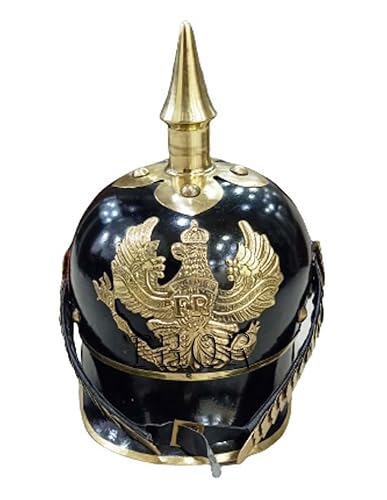 THOR INSTRUMENTS PICKELHAUBE DEUTSCHER PRUSSISCHER HELM MESSING AKZENTE IMPERIAL OFFIZIER SPIKE HELM Rustikale Vintage Heimdekoration Geschenke THOR INSTRUMENTS PICKELHAUBE DEUTSCHER PRUSSISCHER HELM MESSING AKZENTE IMPERIAL OFFIZIER SPIKE HELM Rustikale Vintage Heimdekoration Geschenke von THOR INSTRUMENTS