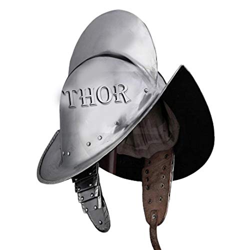 THOR INSTRUMENTS Spanischer Kamm Morion Boot Mittelalter Helm 18 Gauge Stahl Rustikale Vintage Wohnkultur Geschenke von THOR INSTRUMENTS