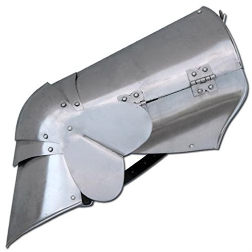 Thorinstruments (mit Gerät) geschmiedeter Mittelalterlicher Ritter Beinpanzer Poleyn Cuisse von THOR INSTRUMENTS