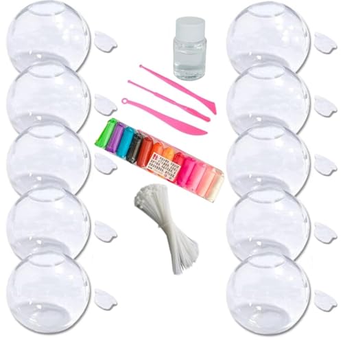 DIY-Stressball-Bausatz, Milchige Blanko-Hüllen, Leerer Stressball, DIY-Bausatz, Leere Druckball-Hülle, DIY-Bausatz Mit Stressball-Hüllenbasis, Deckel, Kleber, 12 Farben Aus Ultraleichtem Ton(Transpare DIY-Stressball-Bausatz, Milchige Blanko-Hüllen, Leerer Stressball, DIY-Bausatz, Leere Druckball-Hülle, DIY-Bausatz Mit Stressball-Hüllenbasis, Deckel, Kleber, 12 Farben Aus Ultraleichtem Ton(Transpare von THUCHENYUC