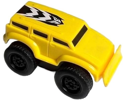 Magnetisches Wandkletterspielzeugauto, Trägheitsmagnetschwebeauto, Wandkletterspielzeug, Zurückziehbares Trägheitskletterspielzeug, Anti-Schwerkraft-Wandkletterautos For Wände Und Decken(Yellow) von THUCHENYUC