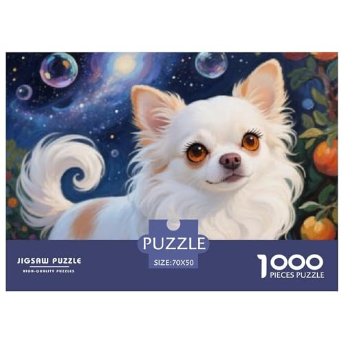 Chihuahua Puzzles Für Kleinkinder Und ErwachseneFor Child and Adults Schwerstes Puzzle – Nur Für Profis Herausforderndes Spiel 1000-Teile Bildungsspiele Mit Spaßfaktor Premium Sammleredition 70x50cm/ Chihuahua Puzzles Für Kleinkinder Und ErwachseneFor Child and Adults Schwerstes Puzzle – Nur Für Profis Herausforderndes Spiel 1000-Teile Bildungsspiele Mit Spaßfaktor Premium Sammleredition 70x50cm/ von THVBFLVBH