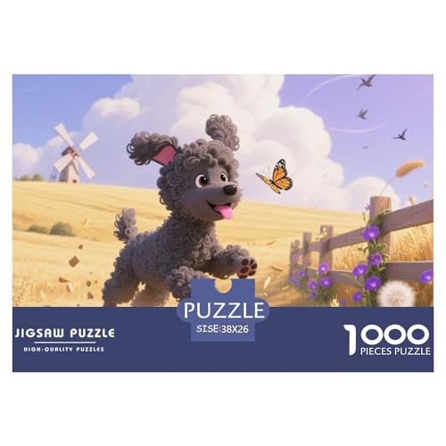 Teddybär Puzzles Puzzle Für Paare Schwerstes Puzzle – Nur Für Profis Anspruchsvolle 1000-Teile Haustier Pädagogische Spiele Für Kinder Premium Sammleredition 38x26cm/1000pcs von THVBFLVBH