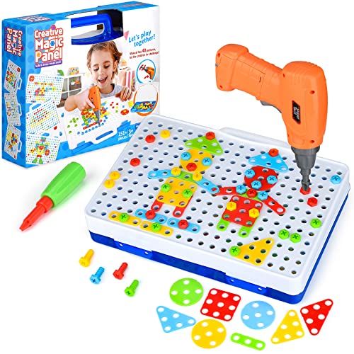 TI-TOO 3D-Spielzeug zum Auseinandernehmen für Kinder Puzzle Constructions Spielzeug für 3 4 5 Jahre alten Jungen Kreative Puzzles Montage DIY Baukasten Bohrer mit Aufbewahrungsbox TI-TOO 3D-Spielzeug zum Auseinandernehmen für Kinder Puzzle Constructions Spielzeug für 3 4 5 Jahre alten Jungen Kreative Puzzles Montage DIY Baukasten Bohrer mit Aufbewahrungsbox von TI-TOO
