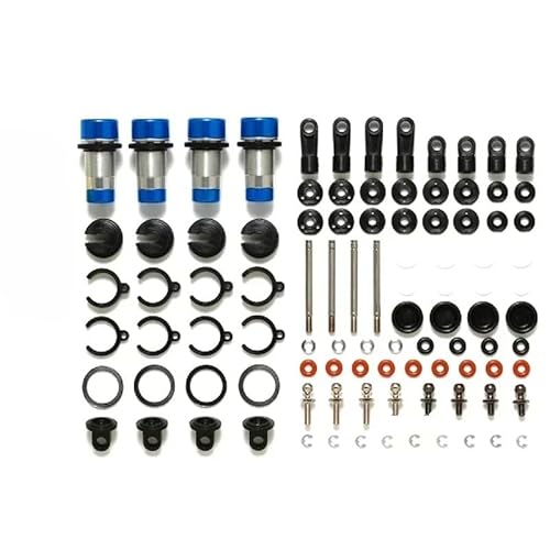 1Set Aluminium Legierung Hydraulische Stoßdämpfer for Tamiya RC Auto GF-01/G6-01/WR-02/XV-01 Lange Stoßdämpfer von TIAJTHYD