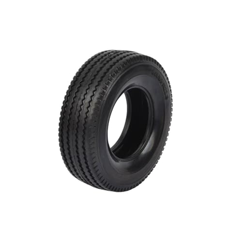 2 stücke 1/14 RC LKW Gummi Reifen Reifen for Tamiya 1/14 Skala RC Traktor Anhänger Fracht Abschleppen Auto Upgrade Zubehör((85mmx28mm)) von TIAJTHYD