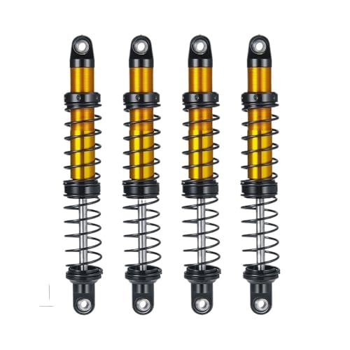 4Pcs Metal Oil Shock Absorber Damper 70/80/90/100/110/120mm for Axial SCX10 90046 TRX-4 TRX-6 1/10 RC Crawler Car Parts(100mm 4Pcs) von TIAJTHYD
