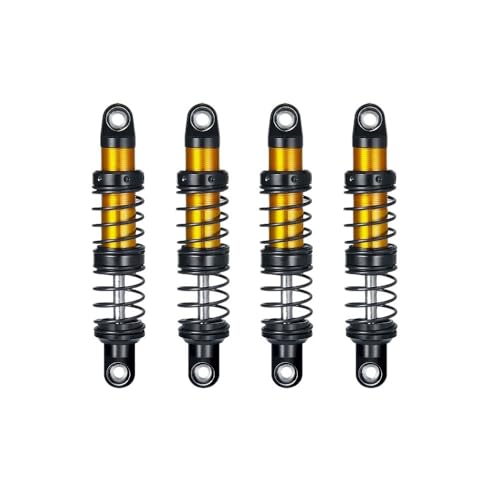 4Pcs Metal Oil Shock Absorber Damper 70/80/90/100/110/120mm for Axial SCX10 90046 TRX-4 TRX-6 1/10 RC Crawler Car Parts(70mm 4Pcs) von TIAJTHYD
