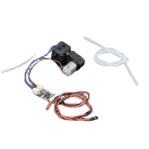 Abgasgenerator for 1/14 Tamiya RC Truck Smoke Machine RC Traktoranhänger for Benz Scania for 1/16 HL Tank TK16/RC16 Sound Group von TIAJTHYD