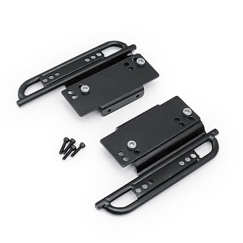 TIAJTHYD Metal Alloy Sliders Side Pedal for Axial SCX24 Deadbolt Chevrolet Wrangler Gladiator Bronco 1/24 RC Crawler Car Model von TIAJTHYD