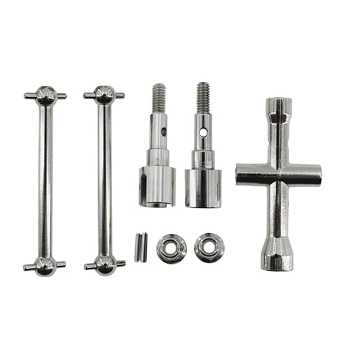 SY1201 SY1202 for RC Auto Metall Upgrade Teile DIY Teile Teile Vorne Hinten Antriebswelle Differential Motor Getriebe(Rear Drive Shaft) von TIAJTHYD