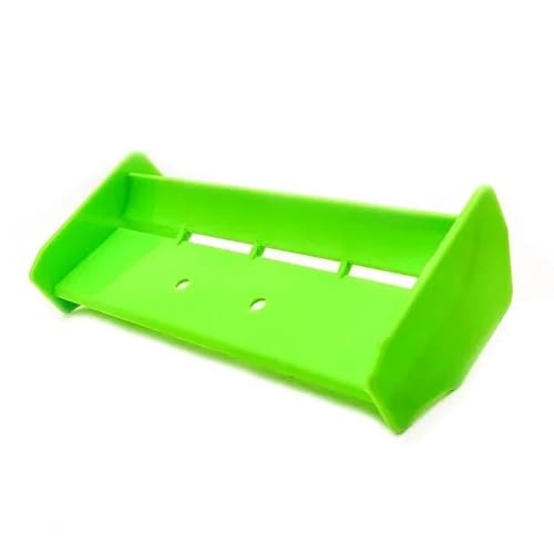 TIAJTHYD 1/10 Weichplastik-Heckspoiler-Heckflügel for HSP 94106 94107 94166 for RC-Rennwagen – Universal-Upgrade, DIY-Montage(Green) von TIAJTHYD