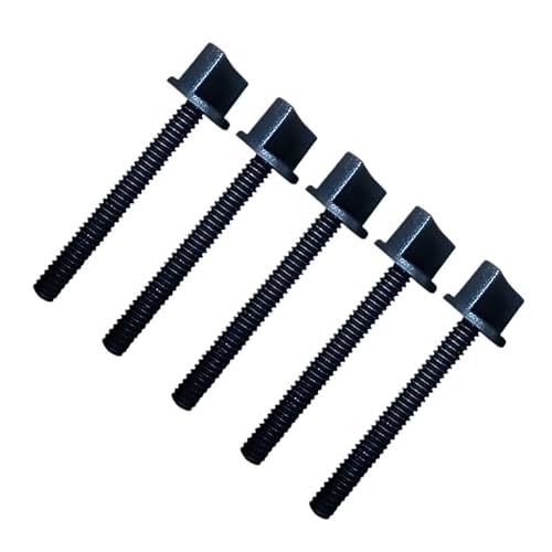 TIAJTHYD 10 Stück D6 mm Gewinde for Nylon-Rändelschrauben Bolzenschrauben Handschrauben (2 Zoll) for RC-Zubehör DIY RC-Ersatzteile von TIAJTHYD