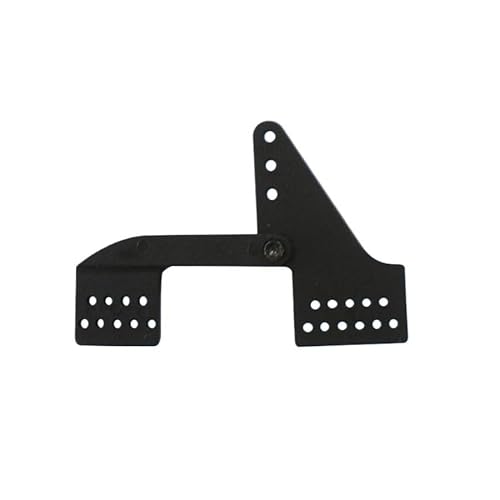 TIAJTHYD 10 Stück Servo-Heavy-Duty-Arme ohne Schrauben for RC-Flugzeugteile, Elektroflugzeuge, Schaumstoff-Modellzubehör, Farbe Schwarz(10 pcs Type) von TIAJTHYD