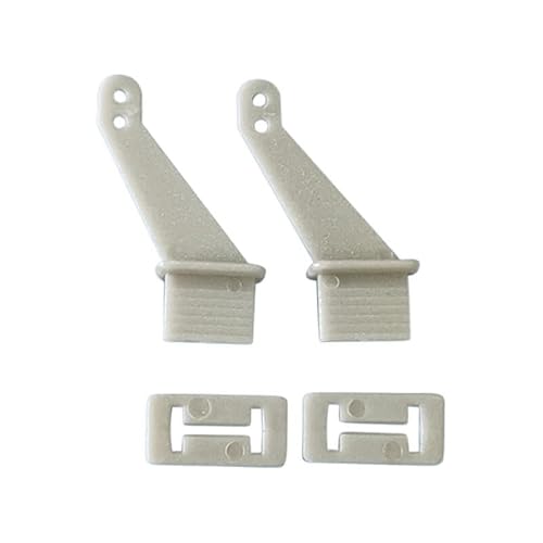 TIAJTHYD 10 Stück for N-Ylon-Pin-Horn/Zip-Hörner 30 x 10 2 Löcher for RC-Flugzeugteile, Elektroflugzeuge, Schaumstoff-Modellzubehör, Teile(007-00303) von TIAJTHYD