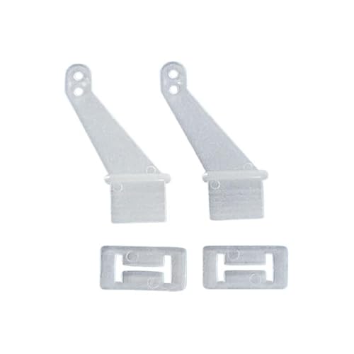 TIAJTHYD 10 Stück for N-Ylon-Pin-Horn/Zip-Hörner 30 x 10 2 Löcher for RC-Flugzeugteile, Elektroflugzeuge, Schaumstoff-Modellzubehör, Teile(007-00303A) von TIAJTHYD