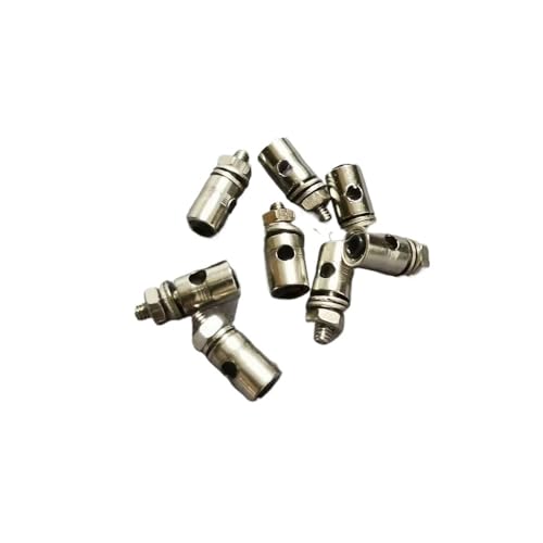 TIAJTHYD 10 stücke Gestänge Anschlüsse Verknüpfung Stopper for D1.3/1.8/2.1/3,1mm RC Modell Flugzeug Teile Ersatz Fernbedienung Toysl(D3.1mm 10pcs) von TIAJTHYD