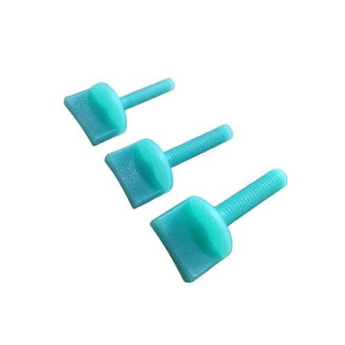 TIAJTHYD 10 stücke for M4/M5/M6 Kunststoff Schrauben PC transparent bolzen PC Hand Daumen Schraube M4/M5/M6 * L RC Modell zubehör(M6x28mm) von TIAJTHYD
