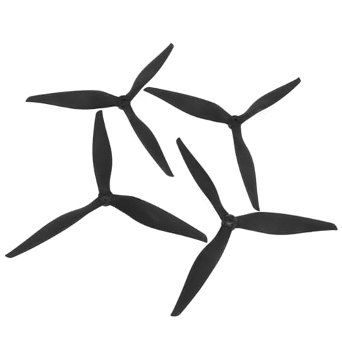 TIAJTHYD 10X7X3 1070-3 10 Zoll 3-Blatt-Propeller aus glasfaserverstärktem Nylon for Macr-oquad & Cinel-ifter Rc FPV Drone von TIAJTHYD