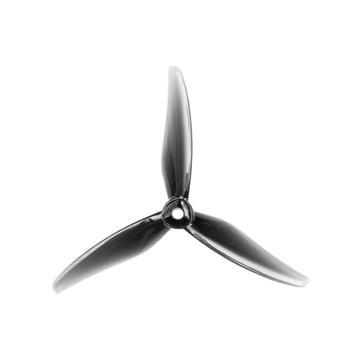 TIAJTHYD 12 Stück/6 Paar 51466 5 Zoll 3-Blatt/Tri-Blatt-Propeller Props CW CCW Brushless-Motor FPV-Propeller for FPV-Renndrohne(6 Pair Gray) von TIAJTHYD