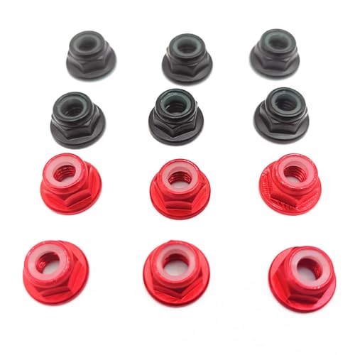 TIAJTHYD 12 Stück for M5-Motorschraubenmuttern, Aluminiumlegierung, CW CCW-Flanscheinsatz, selbstsichernde Kontermuttern for RC FPV Racing Drone TIAJTHYD 12 Stück for M5-Motorschraubenmuttern, Aluminiumlegierung, CW CCW-Flanscheinsatz, selbstsichernde Kontermuttern for RC FPV Racing Drone von TIAJTHYD